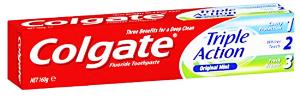 Colgate  whitening, triple action,cavity protection 100ml
