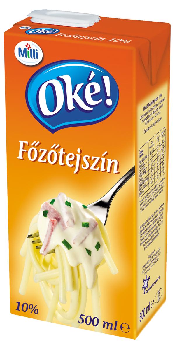 Oké főzőtejszín 10% 500ml(12)