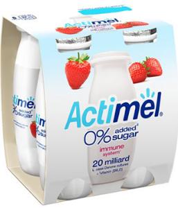 Danone actimel 0% h.cukor 4x100g eper (6)