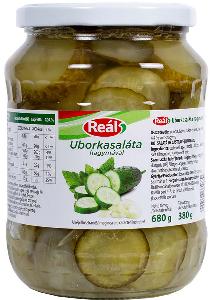 Reál hagymás uborkasaláta 680g/380g (8)